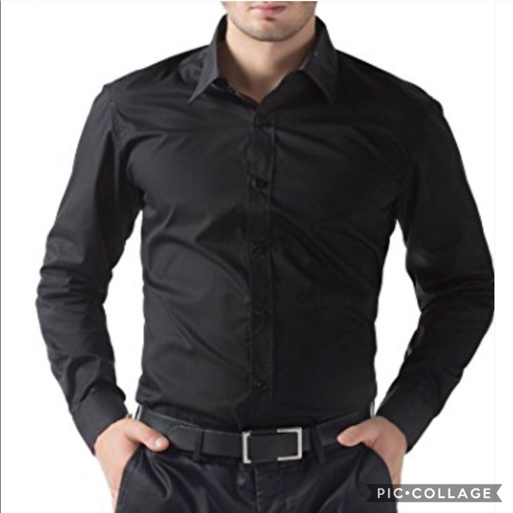 Black VSKS Dress Shirt